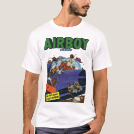 Camiseta Histórias em quadrinhos de Aviões Retro