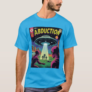 Camiseta Histórias em quadrinhos de rapto: Uma Aventura Sci