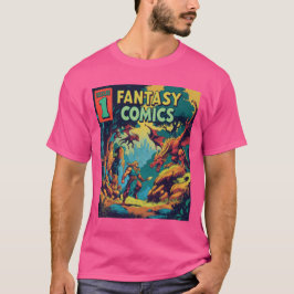 Camiseta Histórias em quadrinhos Fantásticas: Uma Aventura