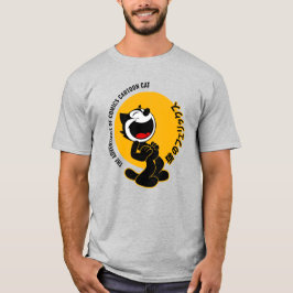Camiseta Histórias em Quadrinhos Gato de Desenho Animado | 