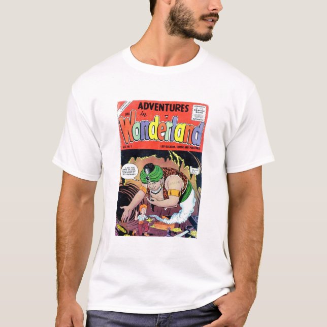 Camiseta Histórias em quadrinhos Retroativas - Genie da Lâm (Frente)