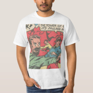 Camiseta Histórias em quadrinhos Vintage de ouro