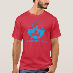 Camiseta Histórias sofisticadas de fogueira Presente de aca