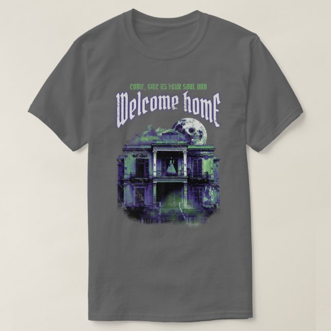 Camiseta Historical Downtown Haunted House  (Frente do Design)
