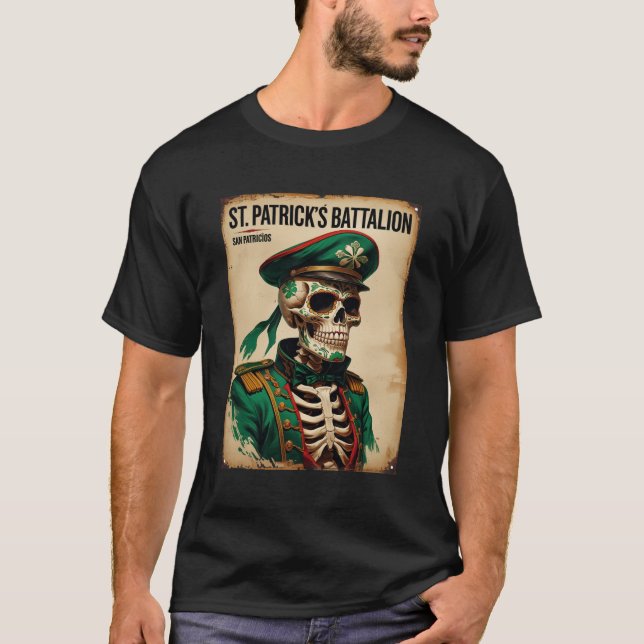 Camiseta Historical Saint Patricks Battalion San Patricio  (Frente)