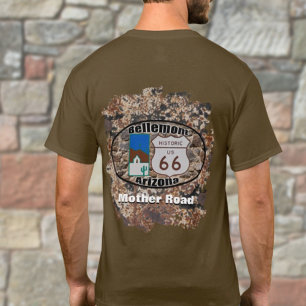 Camiseta ~ histórico Bellemont da rota 66, arizona