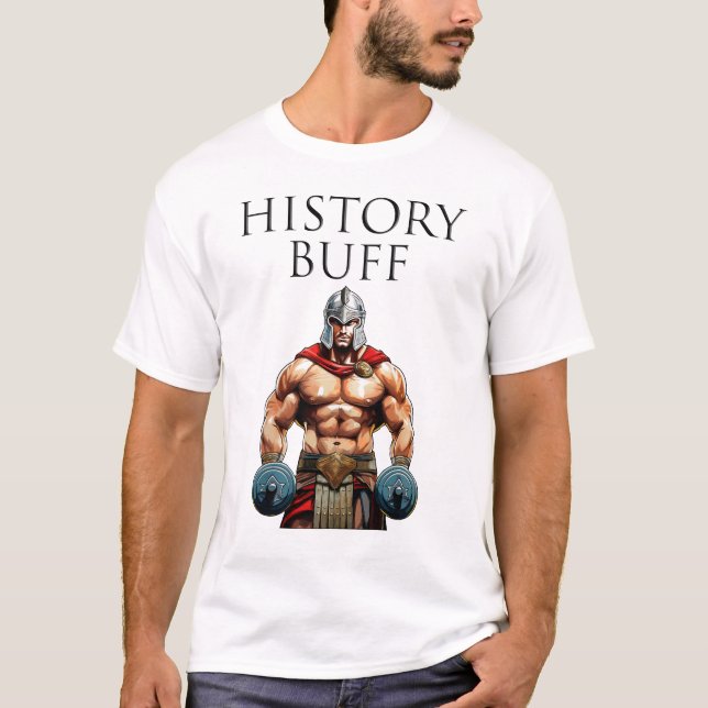 Camiseta Histórico Buff Roman Centurion (Frente)