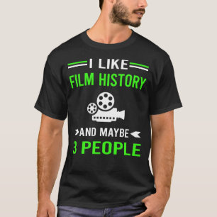 Camiseta Histórico de Filmes do Green 3 Pessoas