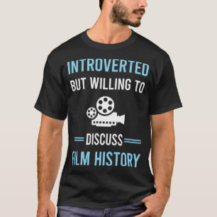 Camiseta Histórico de Filmes Introduzidos