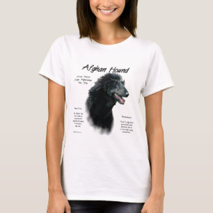 Camiseta Histórico de Hound Preto Afegão