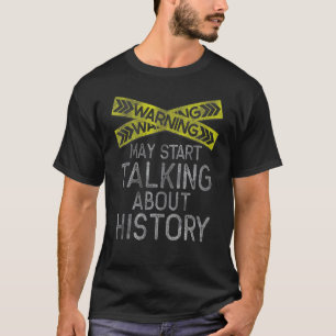 Camiseta Histórico Engraçado T Histórico Histórico Buff