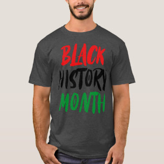 Camiseta histórico negro mês 1