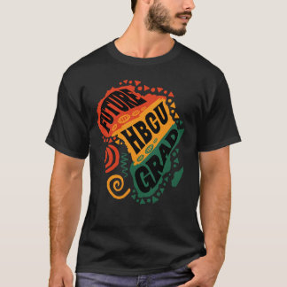 Camiseta histórico preto mês HBCU Formando Colagem Preta