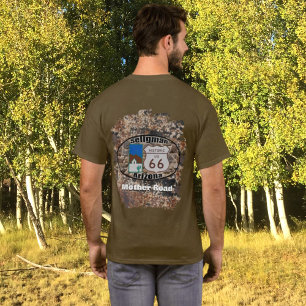 Camiseta ~ histórico Seligman da rota 66, arizona