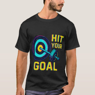 Camiseta Hit Your Goal – Camiseta Motivacional de 