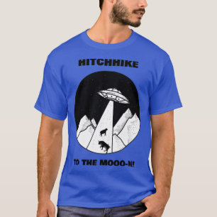 Camiseta Hitchhike para a Lua