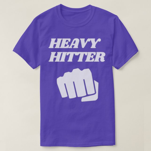Camiseta hitter pesado (Frente do Design)