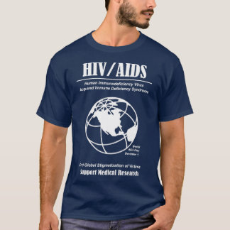 Camiseta HIV AIDS Awareness