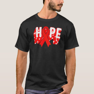 Camiseta Hiv ajuda a conscientizar o mês de esperança guerr