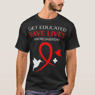 Camiseta Hiv ajuda a conscientizar o mundo a reconhecer o H