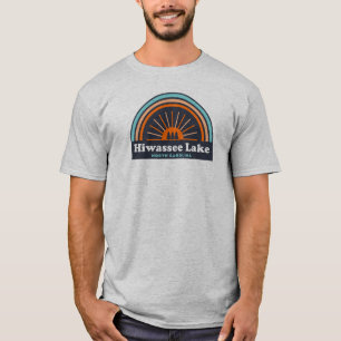 Camiseta Hiwassee Lago Carolina do Norte Arco-Íris