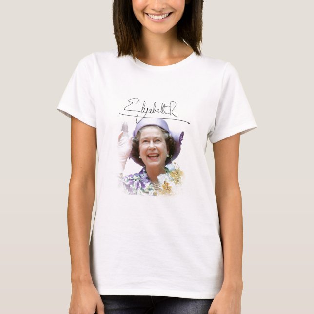 Camiseta HM Queen Elizabeth II (Frente)