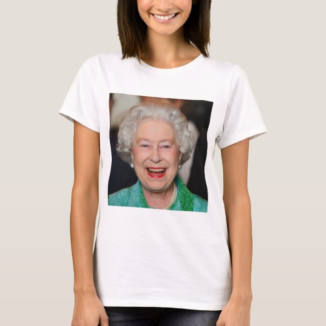 Camiseta HM Queen Elizabeth II (Frente)