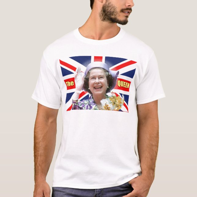 Camiseta HM Queen Elizabeth II (Frente)