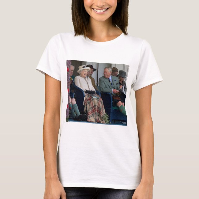 Camiseta HM Queen Elizabeth II and HRH Prince Charles 2014 (Frente)