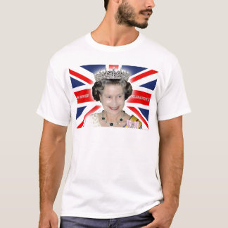 Camiseta HM rainha Elizabeth II - pro foto