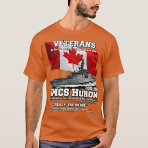 Camiseta HMCS Huron Royal Canadian Veterans