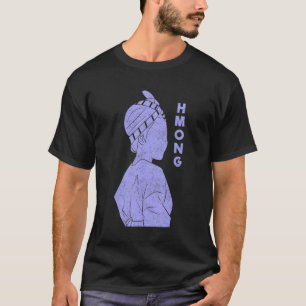 Camiseta Hmong Miao Flag Day Girl Princess Strong
