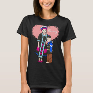 Camiseta Hmong Miao Hmoob Girl Brothers Boy Sisters Prince