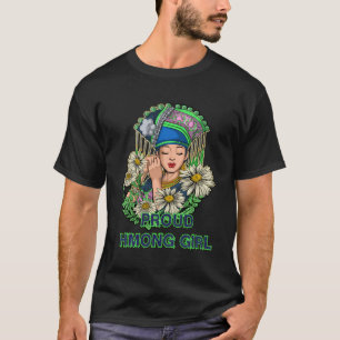Camiseta Hmong Miao Hmoob Girl Princesa Strong Sister
