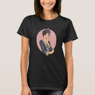 Camiseta Hmong Miao Orgulhosa Garota Tradicional Mulher Hmo