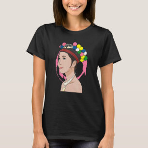 Camiseta Hmong Miao Orgulhosa Garota Tradicional Mulher Hmo