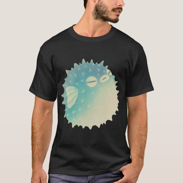 Camiseta Hmph - Peixe-fugu (Frente)