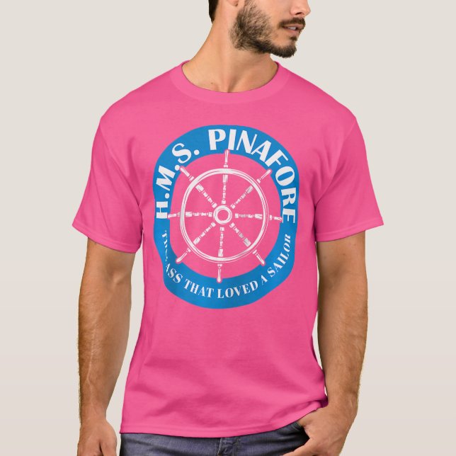 Camiseta Hms Pinavier Gilbert E Sullivan Opera Operetta G (Frente)