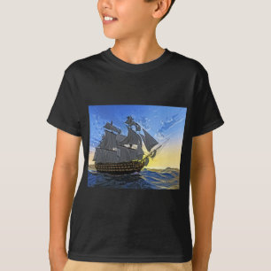 Camiseta HMS Victory no alvorecer