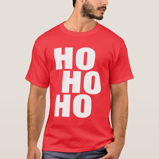CAMISETA HO HO (Frente)