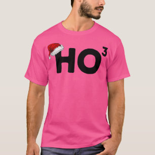 Camiseta Ho Ho Encantado Engraçado Toque De Natal