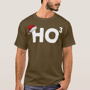 Camiseta Ho Ho Encantado Engraçado Toque de Natal 3