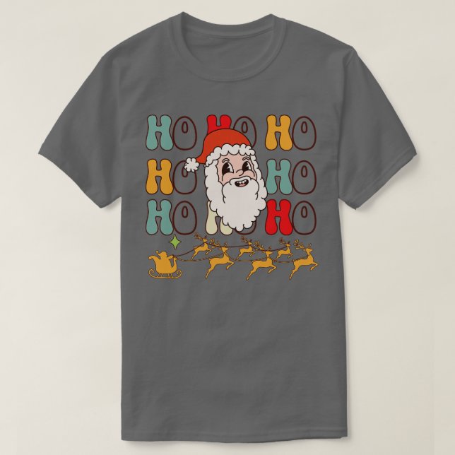 Camiseta ho ho ho 2 (Frente do Design)