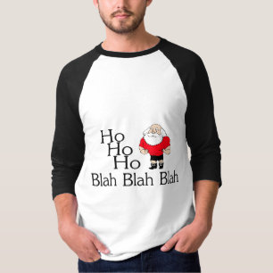 Camiseta Ho Ho Ho blá - Natal blá