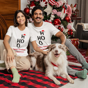 Camiseta Ho Ho Ho: Feliz Natal