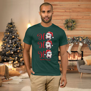 Camiseta Ho Ho Ho Futebol de Natal