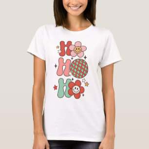 Camiseta Ho Ho Ho Groovy Retro