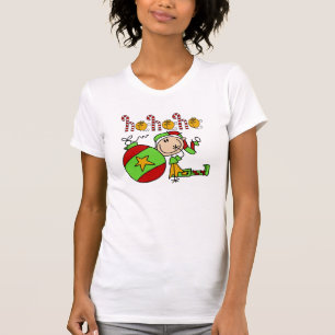 Camiseta Ho Ho Ho Holiday Elf