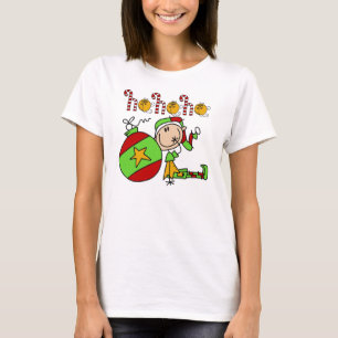 Camiseta Ho Ho Ho Holiday Elf