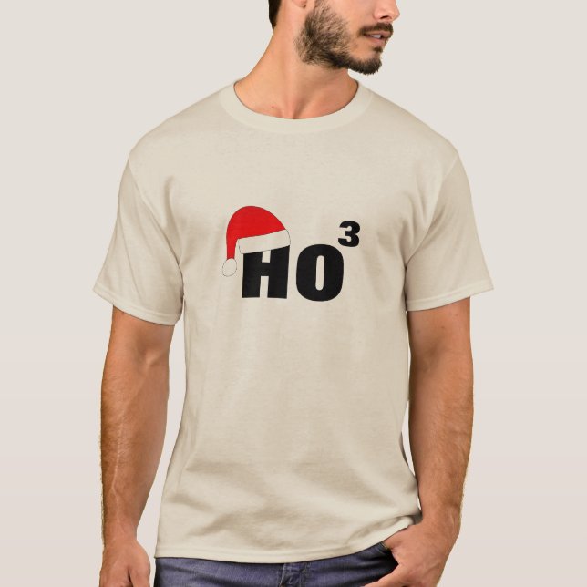 Camiseta Ho Ho Ho Kerst t-shirt (Frente)